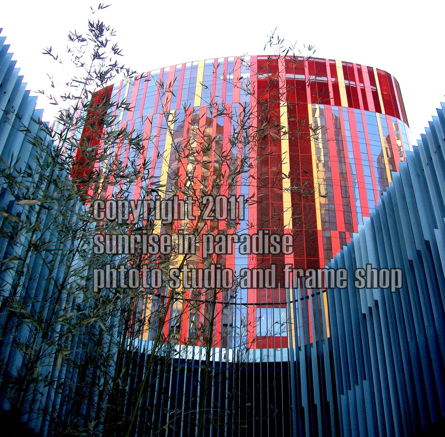 Beijing's Skyline, Beijing, China (8x10 inch print)