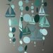 Sailboat and Circles Mobile