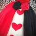 Queen of Hearts Tutu Dress Costume