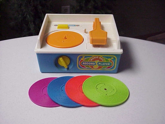 fisher price retro music box record player