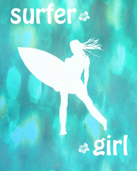surfer girl decor on Etsy, a global handmade and vintage marketplace.