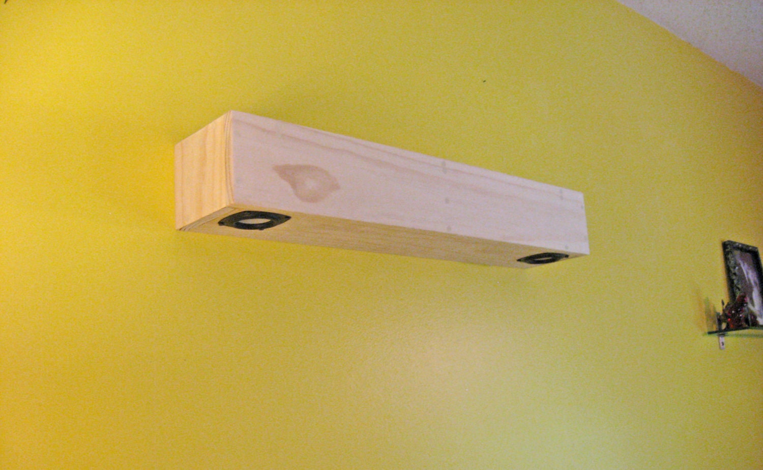 Custom Floating Shelf Speaker System
