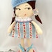 Sewing Doll Patterns sewing doll pattern girl doll pattern stuffed toy pattern cloth doll pattern (01)