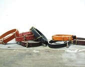 Custom Leather Cat Collar