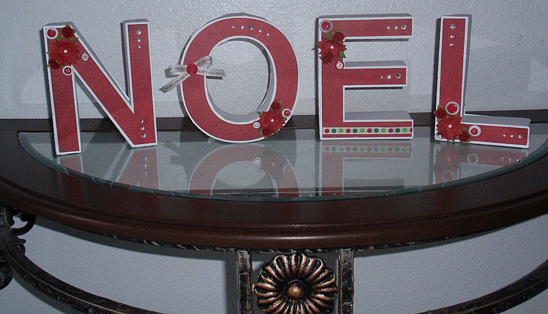 Handmade 3D Letters