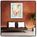 24"x36" Palette Knife RED SPLASH Pointillistic Fine Art Print