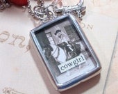 Cowgirl/ A Cowgirl Dreams Of Horses Silver Soldered  Charm/Pendant/Necklace