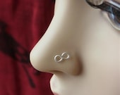Infinity silver nose screw