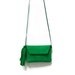 Green Leather iPhone or iPod Pouch-Purse-OOAK
