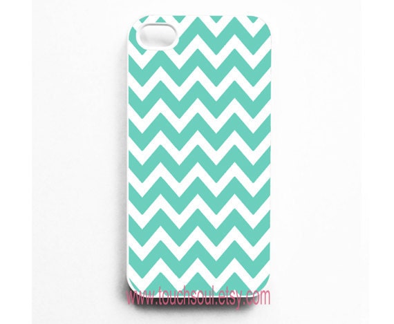 tiffany color Chevron iPhone 4 Case, iPhone 4s Case, iPhone Case,iphone hard case