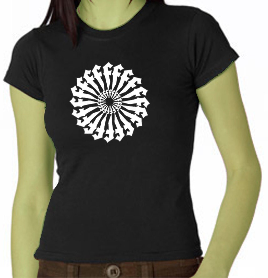 Womens T shirt FBomb Steampunk Tee Sizes S  M  L  XL  XXL