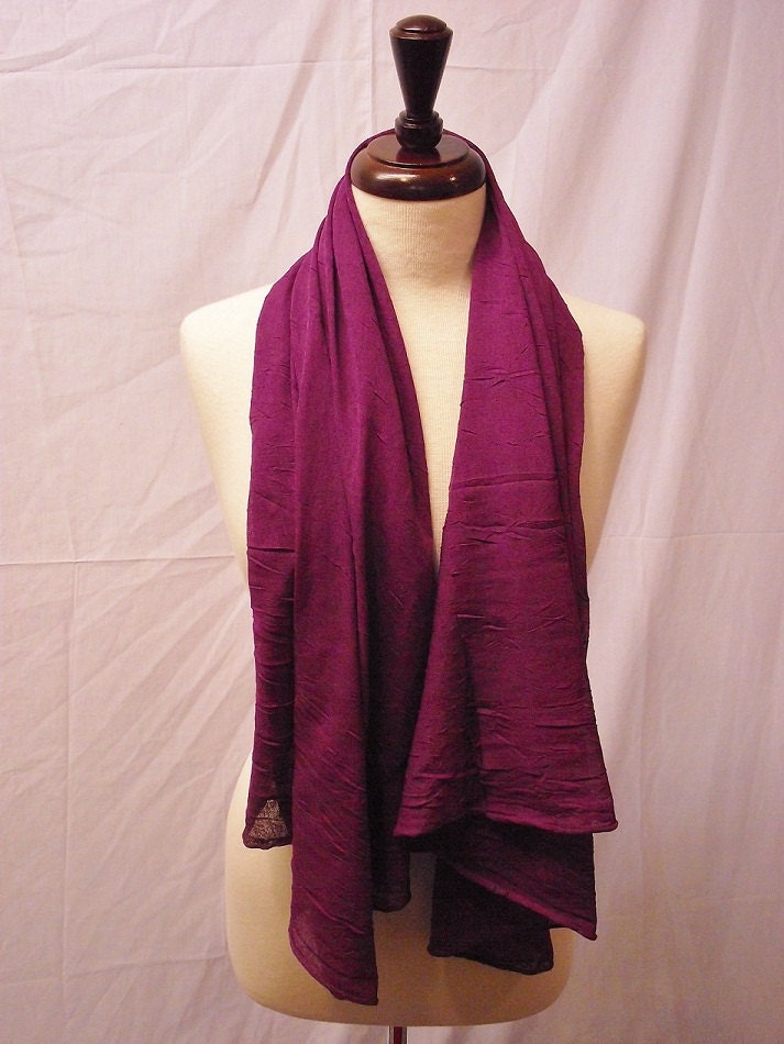 The Purple CRUSH Scarf