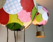 Crib Mobile - Unique Baby Crib Mobile - Nursery Decor -Modern Crib Mobile - Hot Air Balloons - Balloons - Balloon Mobile - Balloon Nursery