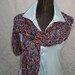 Knit  Scarf Multicolor.Light. Spring/Summer. Dressy. Ready  to  ship.