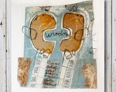 Original Painting -  Abstract - Mixed Media - Size: 19.7" x 19.7" (50cm x 50cm)