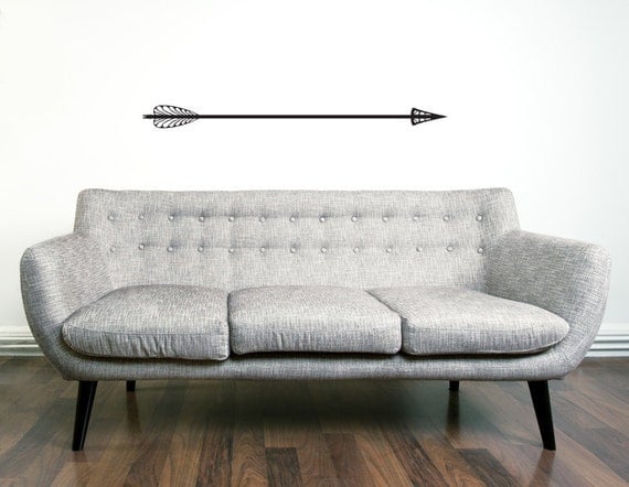 Valentine's Day Cupid Arrow Wall Decal for Valentine's Day Decor