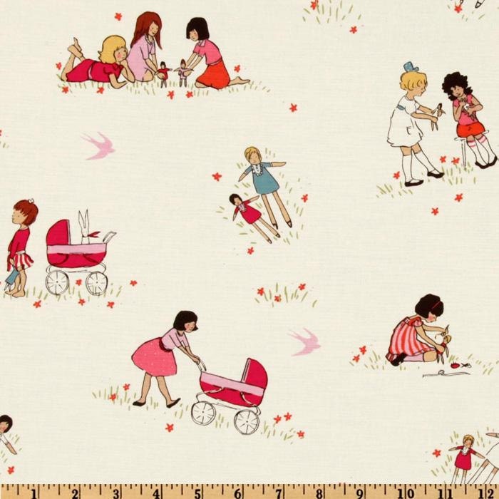 Michael Miller Fabric Children at Play by by