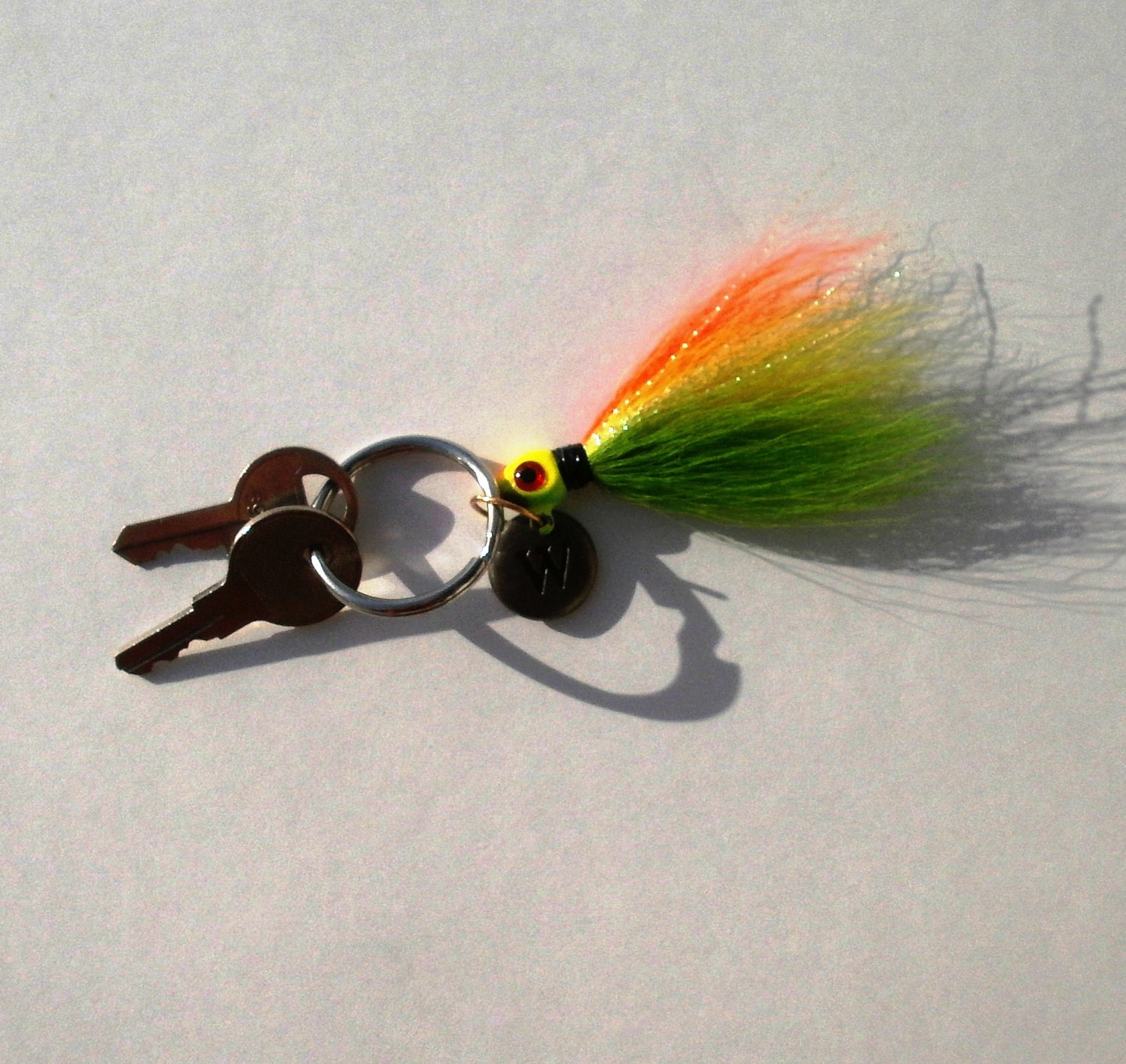 Monogram Fishing Lure Keychain