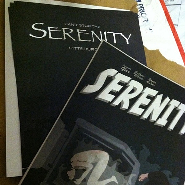 Serenity/Firefly Themed Illustrated Poster