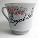 Teacup - Hand Painted Tea Cup - Royalty