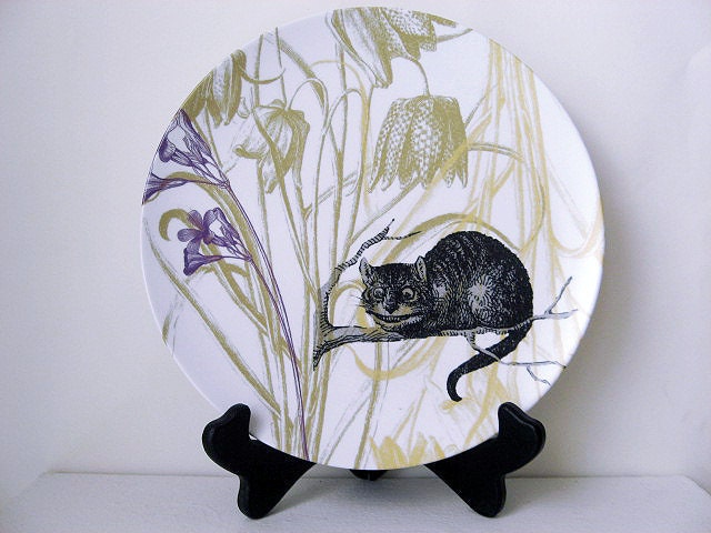 Alice in Wonderland - Melamine Plate - Dinnerware - Cheshire Cat