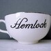 Teacup - Hand Painted Tea Cup - Hemlock