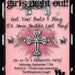 Rhinestone Cowgirl Bachelorette Party Invitation, Girls Night Out Custom - Pink