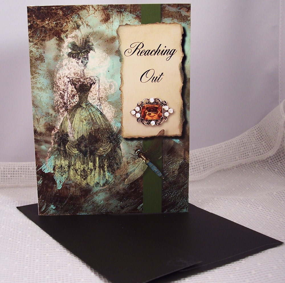 Reaching Out Greeting Card