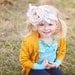 Mademoiselle Shabby Chic Bow Headband