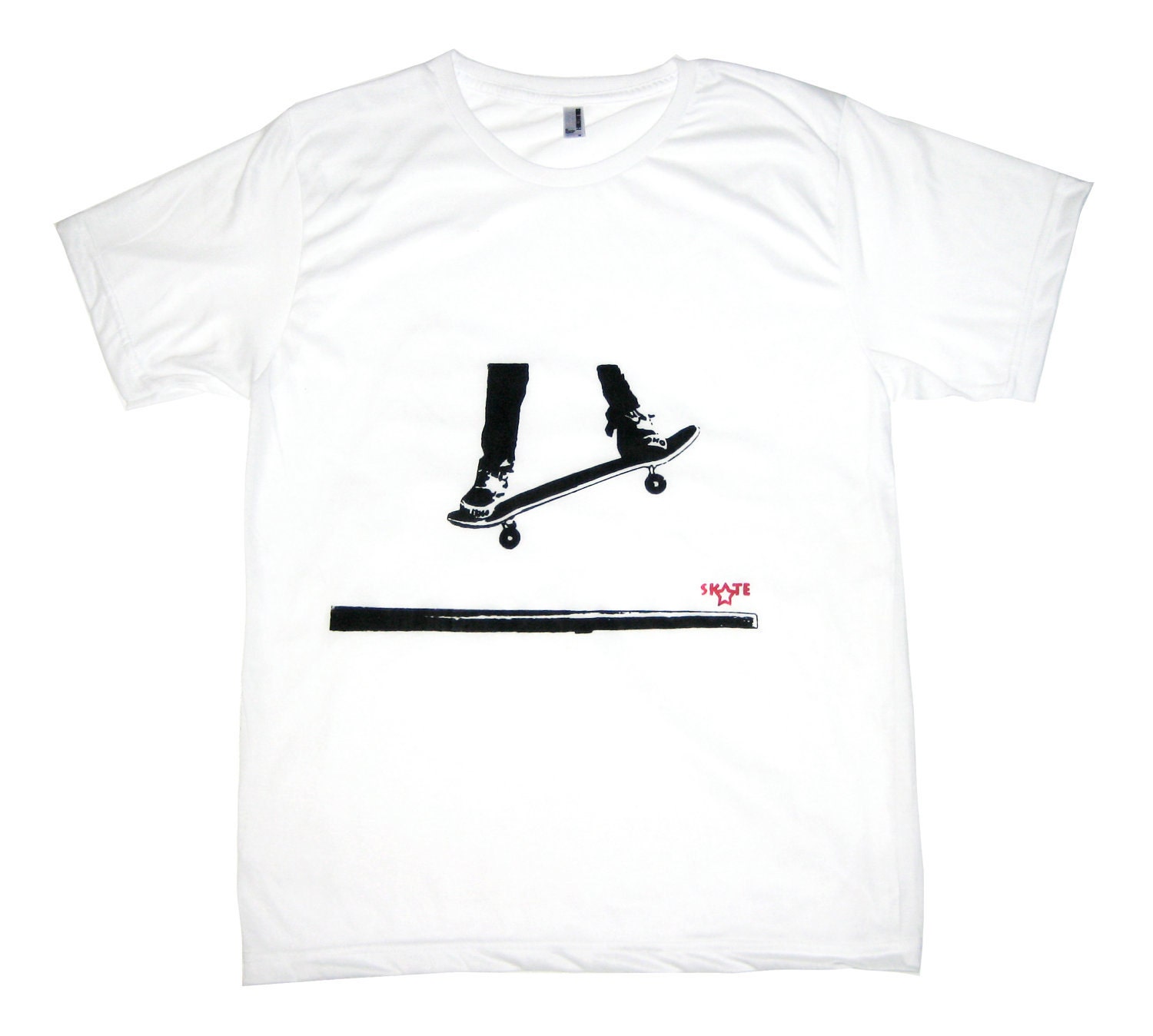 AMERIGO ICONO SKATE: White T Shirt
