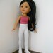 White Tights for Hearts for Hearts Doll 13-14" Dolls H4H, Corolle Les Cheries, Betsy McCall Doll Wardrobe Basics