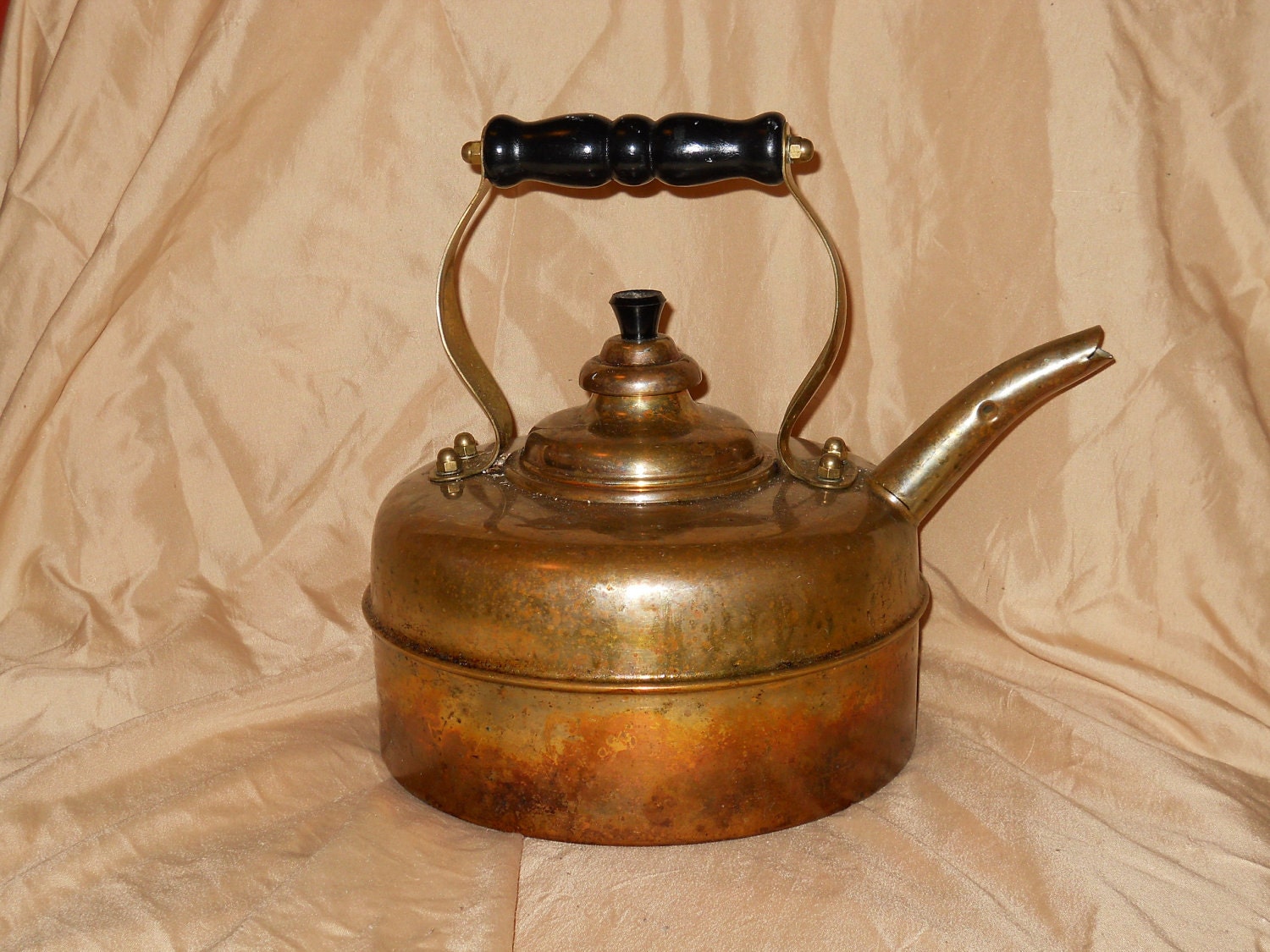 Vintage Copper teapot Made in England by ThingamajigsVintage