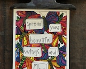 Spread Your Beautiful Wings and Fly single card