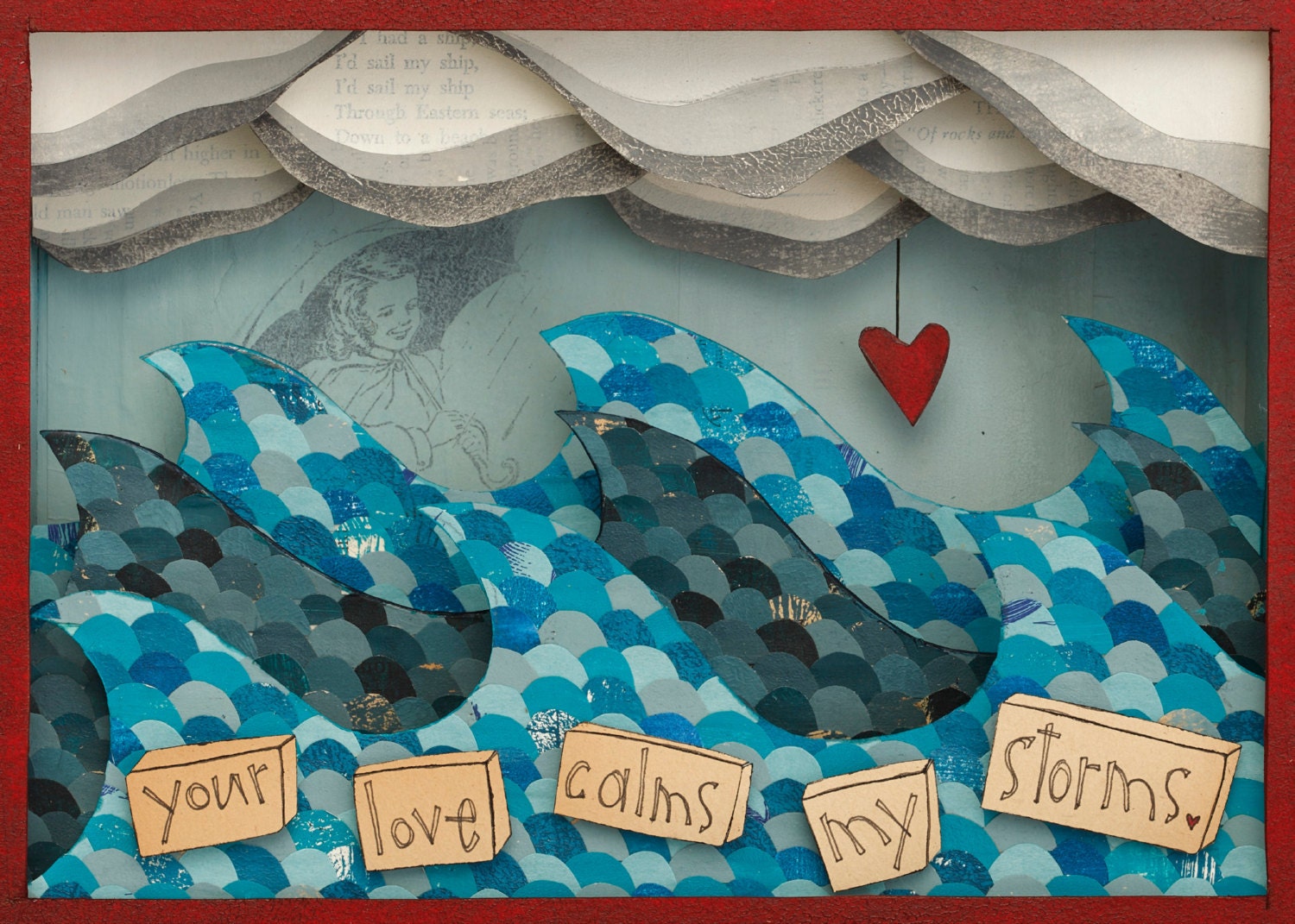 Your Love Calms My Storms - 11 x 14 Print