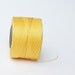 40 grams Yellow Nylon Cord - Beading Thread