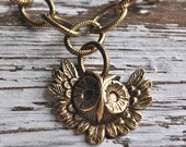 woodland owl bracelet
