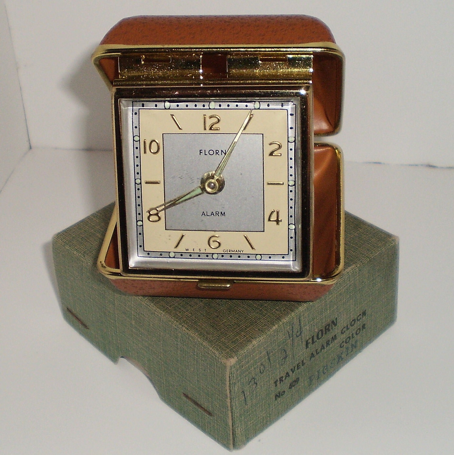 Vintage Florn Travel Alarm Clock No 409 Nib By Inwiththeincrowd