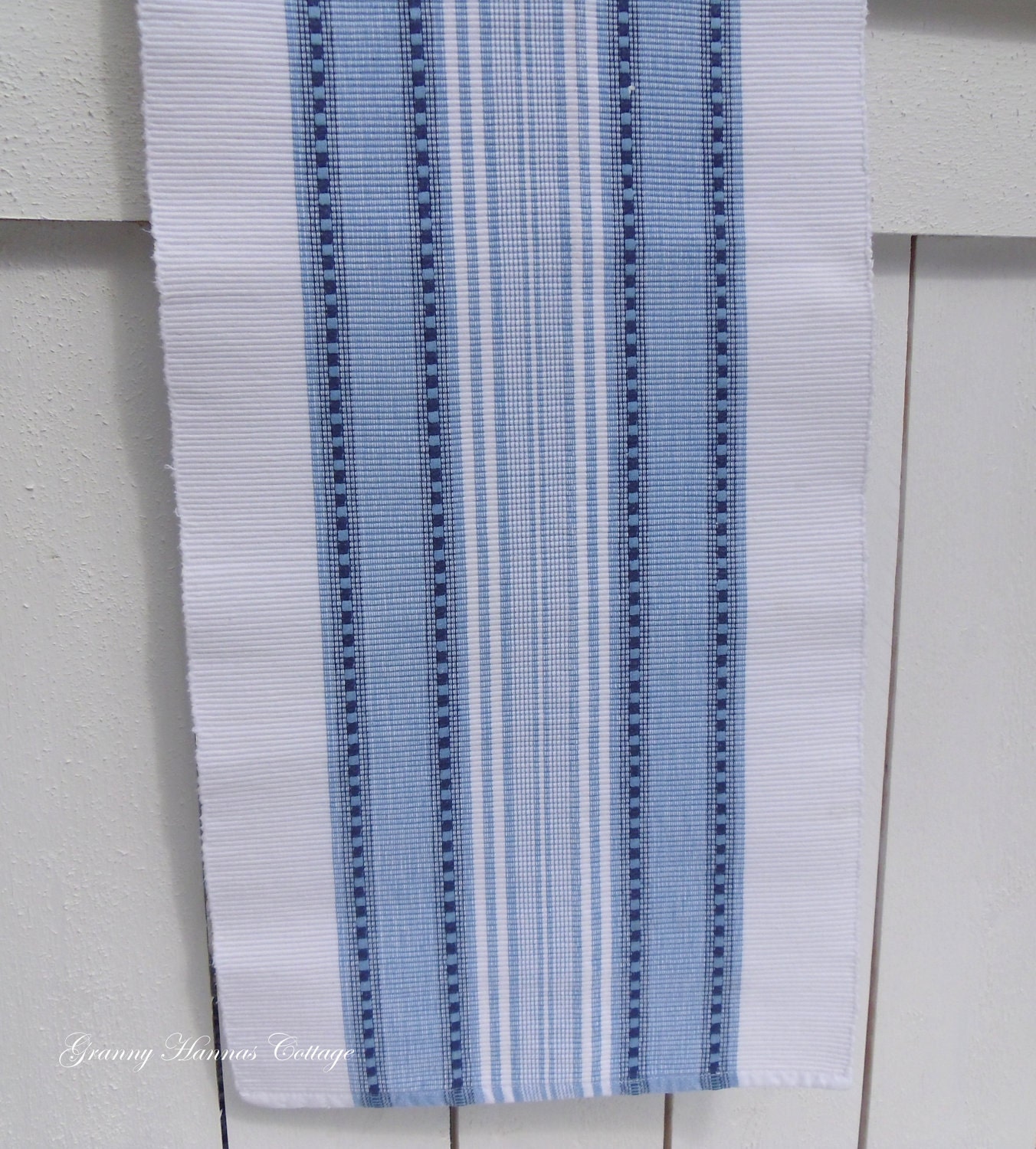 Blue Table Runner