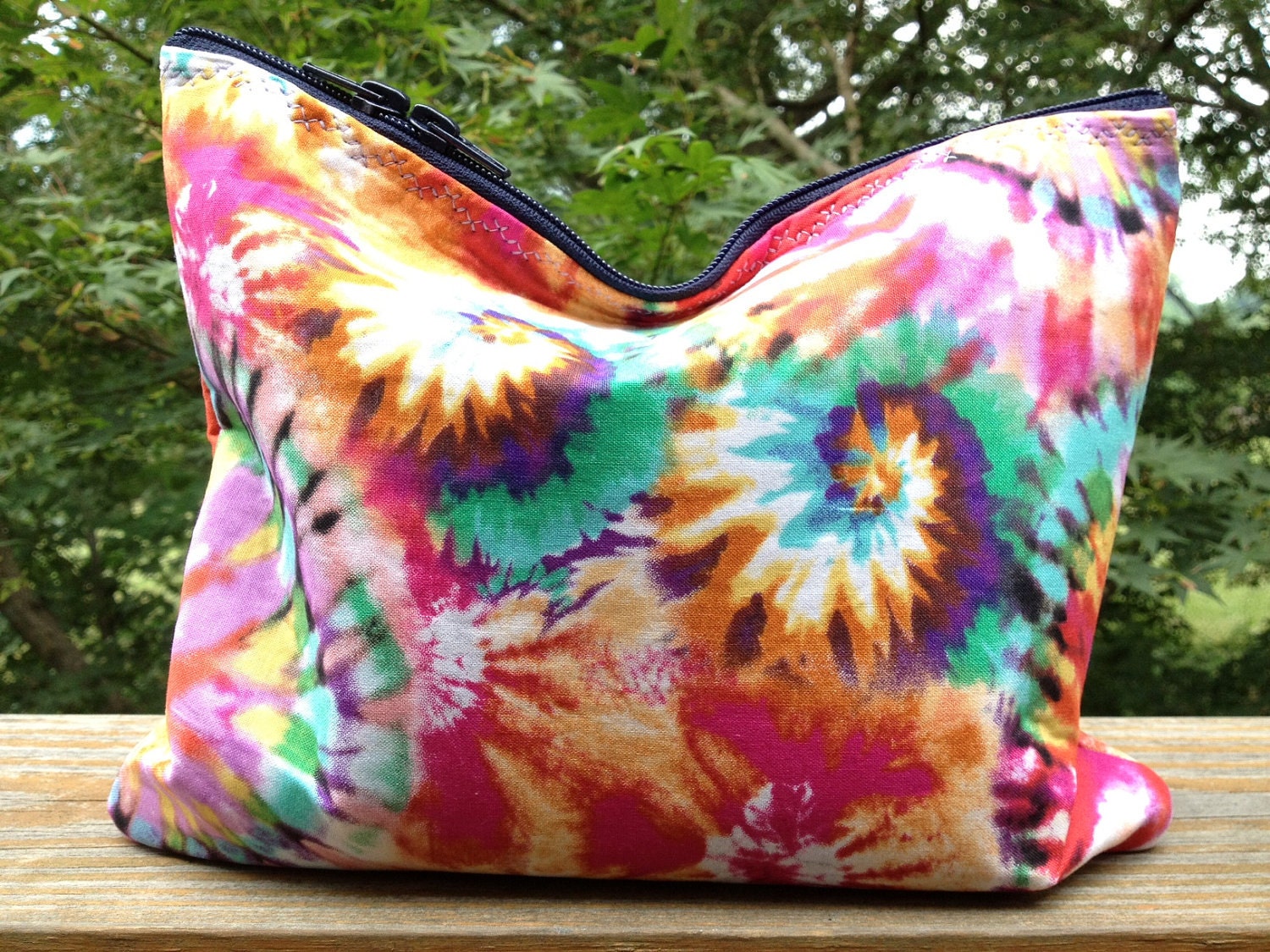 SALE - Tie-Dyed Statement Clutch - Last One