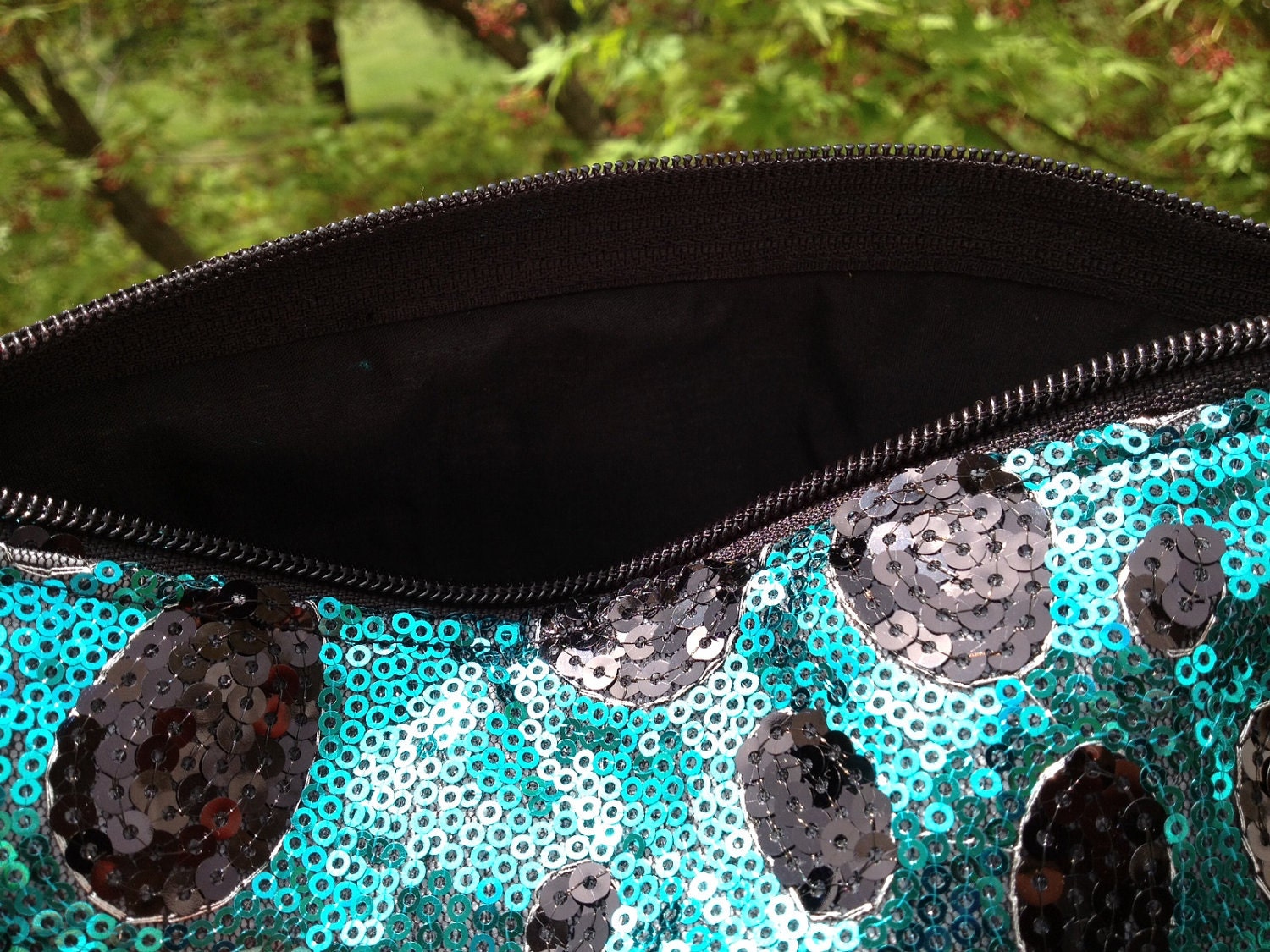 FLASH SALE - Glimmer Dot Sequin Statement Clutch - Last One