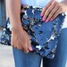 SALE/LAST ONE - SparkleShine Sequin Statement Clutch
