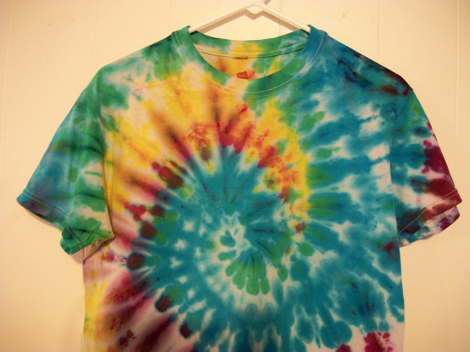 Tiedye men's tee shirt