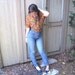 Vintage // Levi's 512 Skinny High Waisted Tapered Jeans // Size 9 // Gypsy Boho // Red Label
