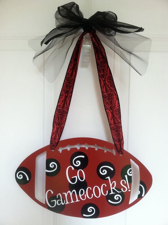 South Carolina Gamecocks Football Wall Hanging--Can be Personalized