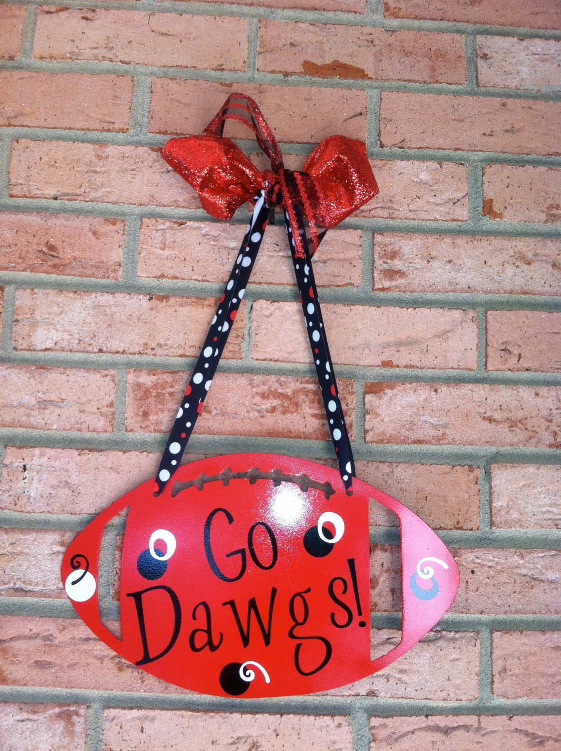 Georgia Bulldogs Football Wall Hanging