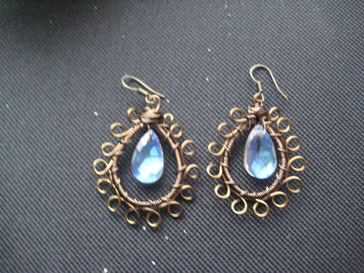 Crystal earrings