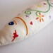 Fun hand painted valentines softie sardine to play or decorate