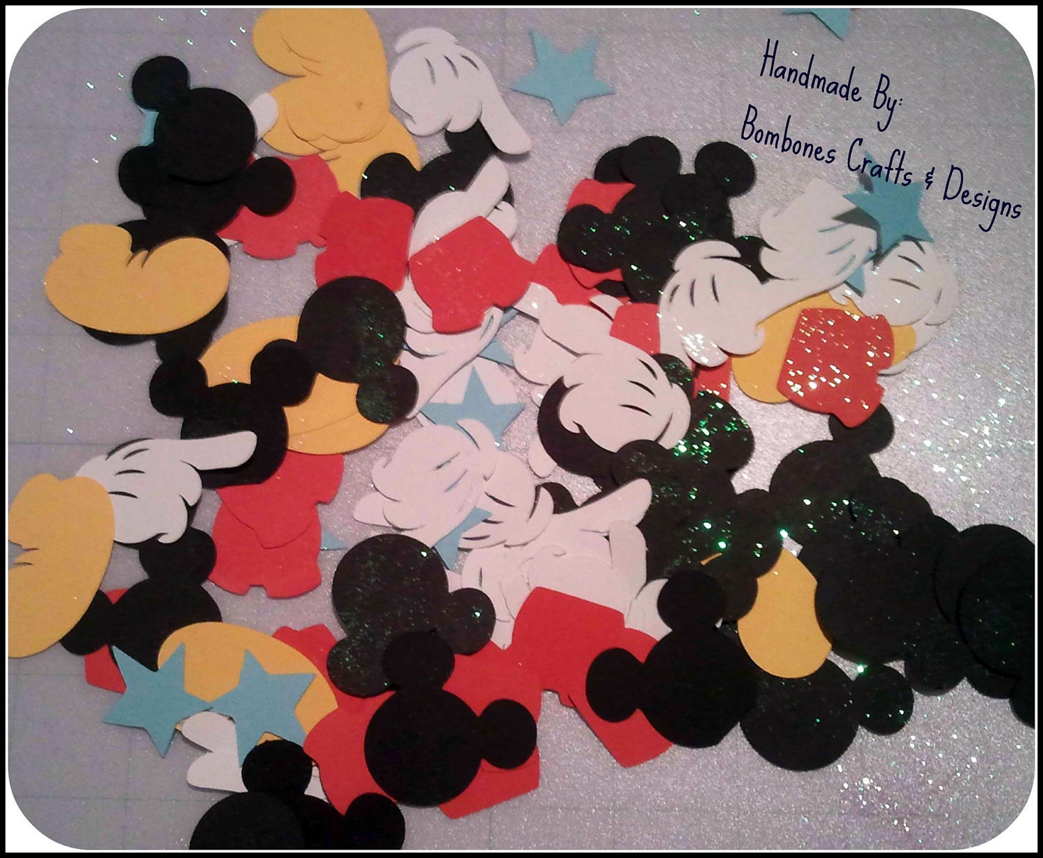 Mickey mouse Confetti, Mickey Mouse embellishments, mickey mouse decoration READY TO SHIP Il_170x135