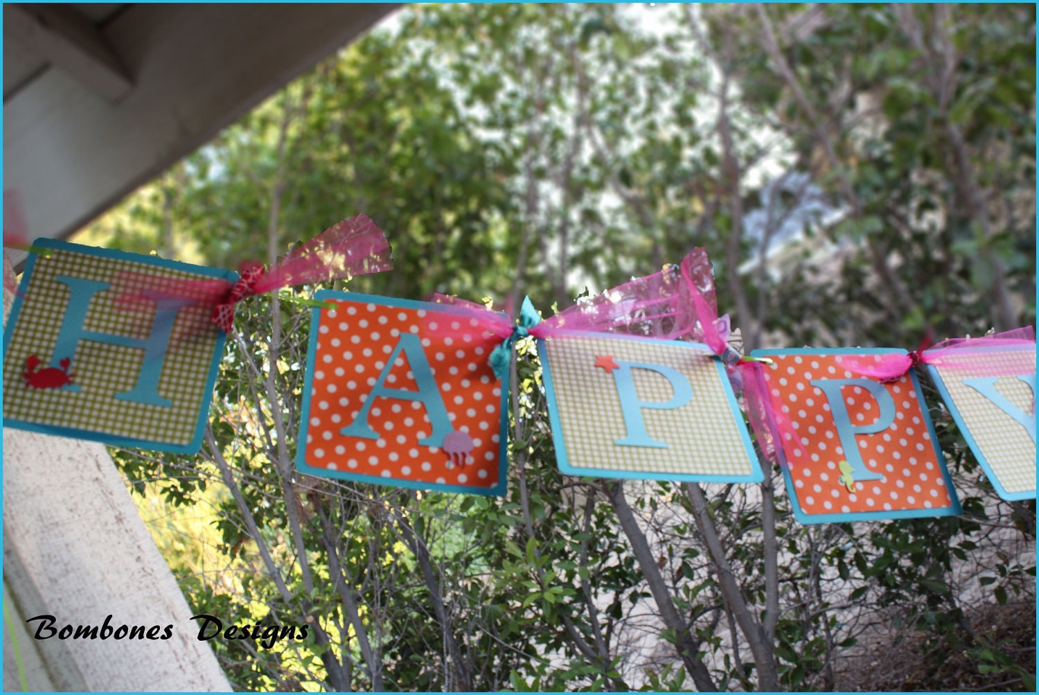 Under the sea birthday banner Il_570xn