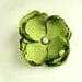 Chartreuse Flower Hair Clip, Lime Flower, Lime Green Bridal, Green Summer Wedding, Bridesmaid Accessories, Pearl